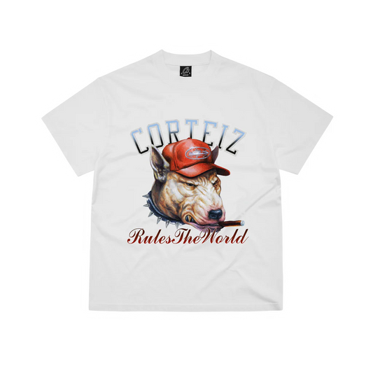 Corteiz Dog Pound Tee White