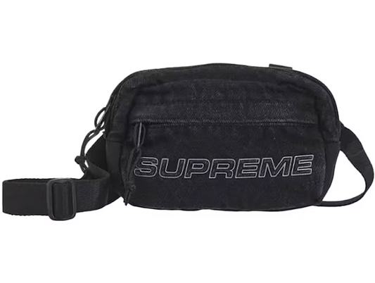 Supreme Denim Mini Shoulder Bag Black