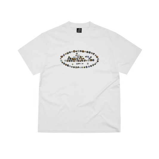 Corteiz Island Stencil Tee White