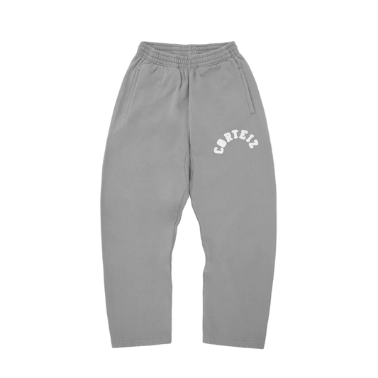 Corteiz Colly Arch Open Hem Pants Pewter Grey