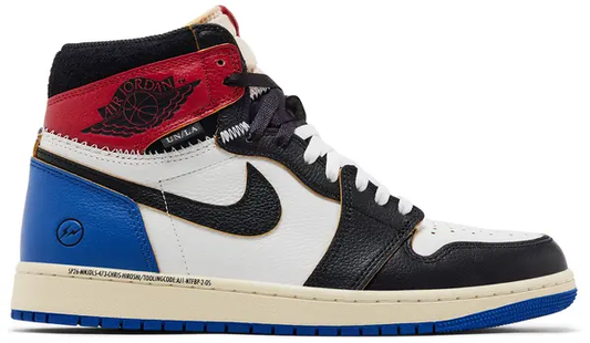 Jordan 1 Retro High OG SP Fragment x Union LA Varsity Red Sport Royal