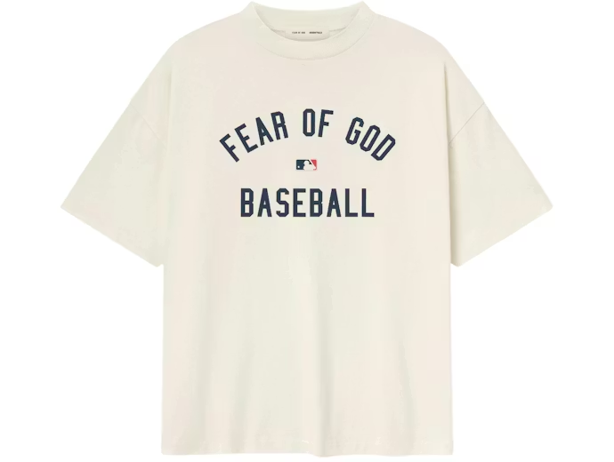 Fear of God Essentials MLB 90's Tee Cream White
