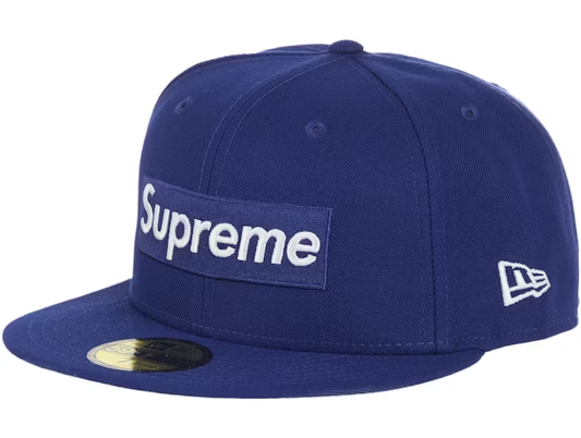 Supreme Shop Box Logo New Era 59Fifty Fitted Hat Royal 7 1⁄8