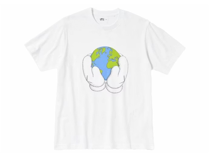 KAWS x Uniqlo Peace For All S/S Graphic T-shirt (US Sizing) White