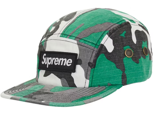 Supreme Military Camp Cap (FW25) Green Camo