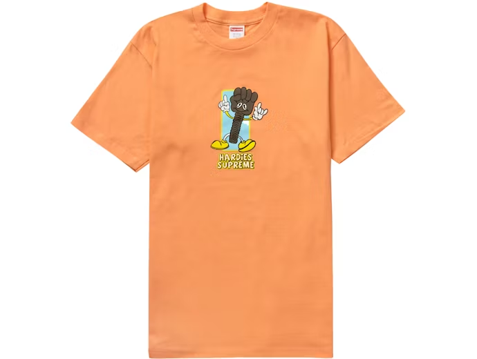 Supreme Bolt Tee Peach