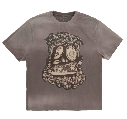 Cactus Jack x Murakami Melted Utopia Dream Tee Brown