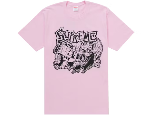 Supreme Fuckin Blowout Tee Light Pink