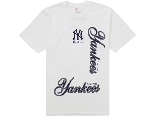 Supreme MLB Teams NY Tee White
