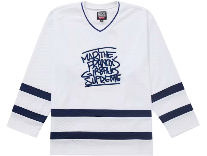 Supreme Marithé + François Girbaud Hockey Jersey White