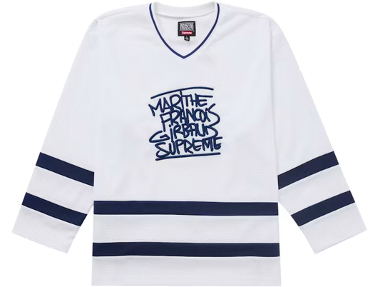 Supreme Marithé + François Girbaud Hockey Jersey White