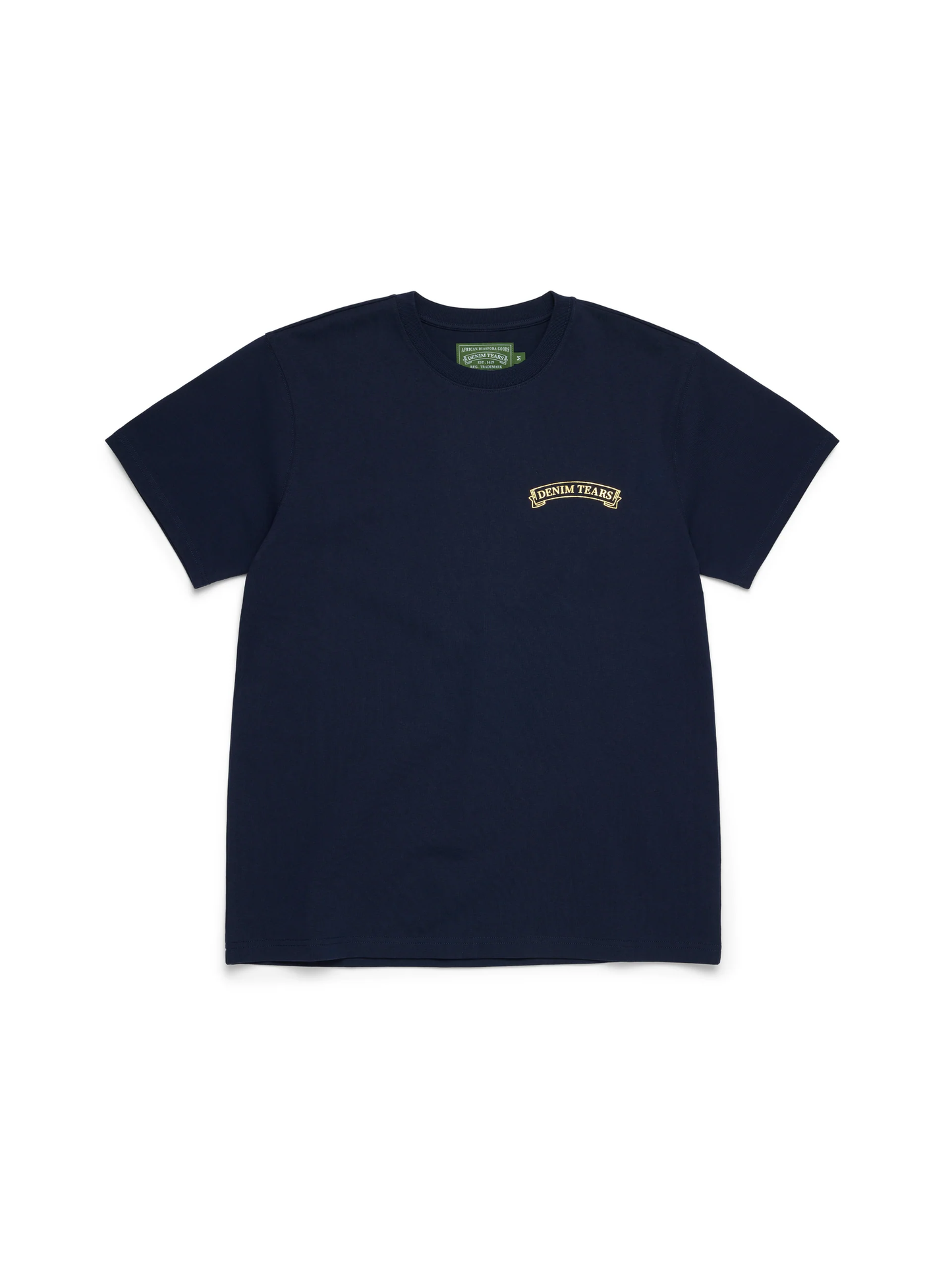 Denim Tears ADG Banner Tee Navy