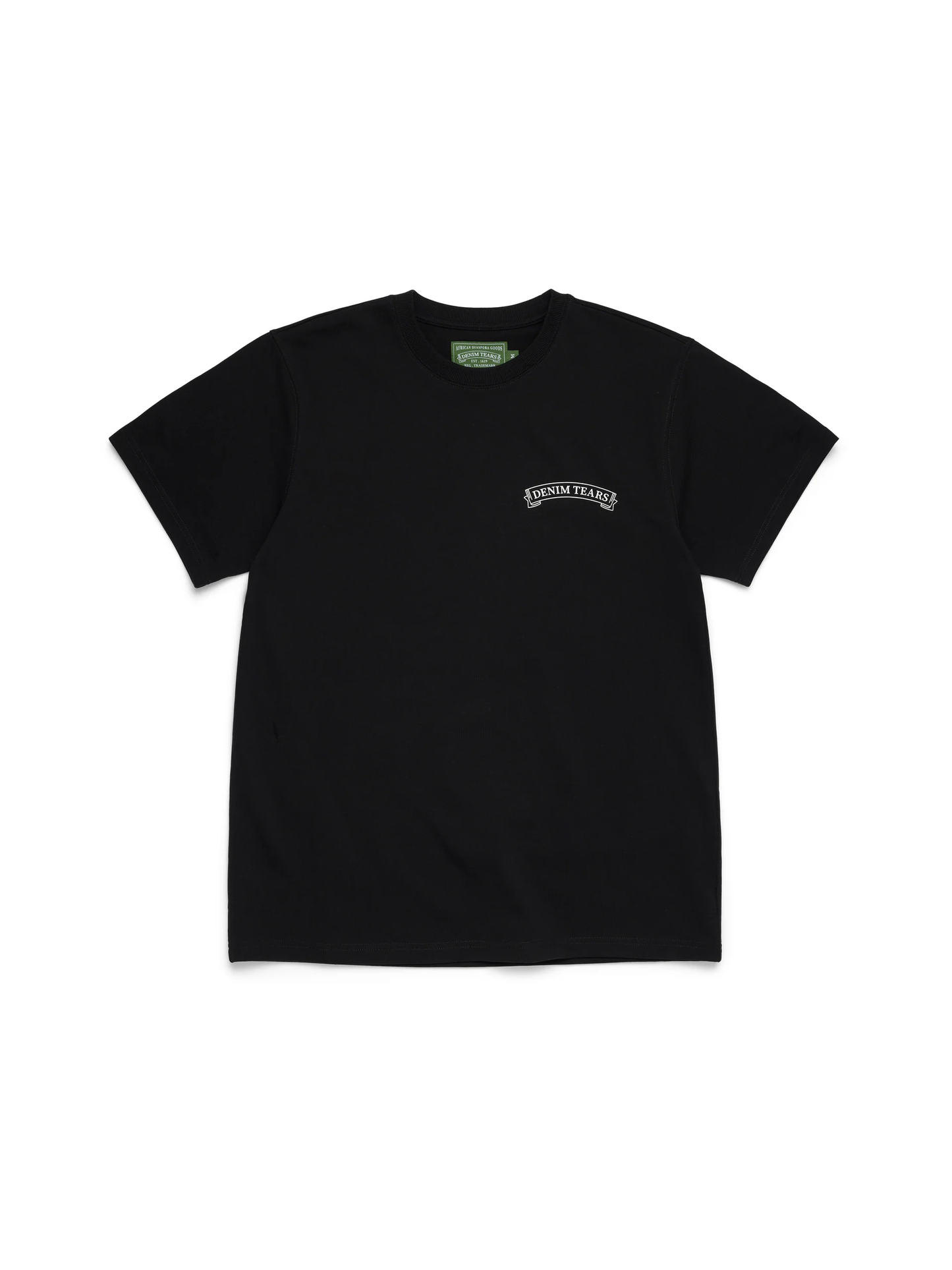 Denim Tears ADG Banner Tee Black