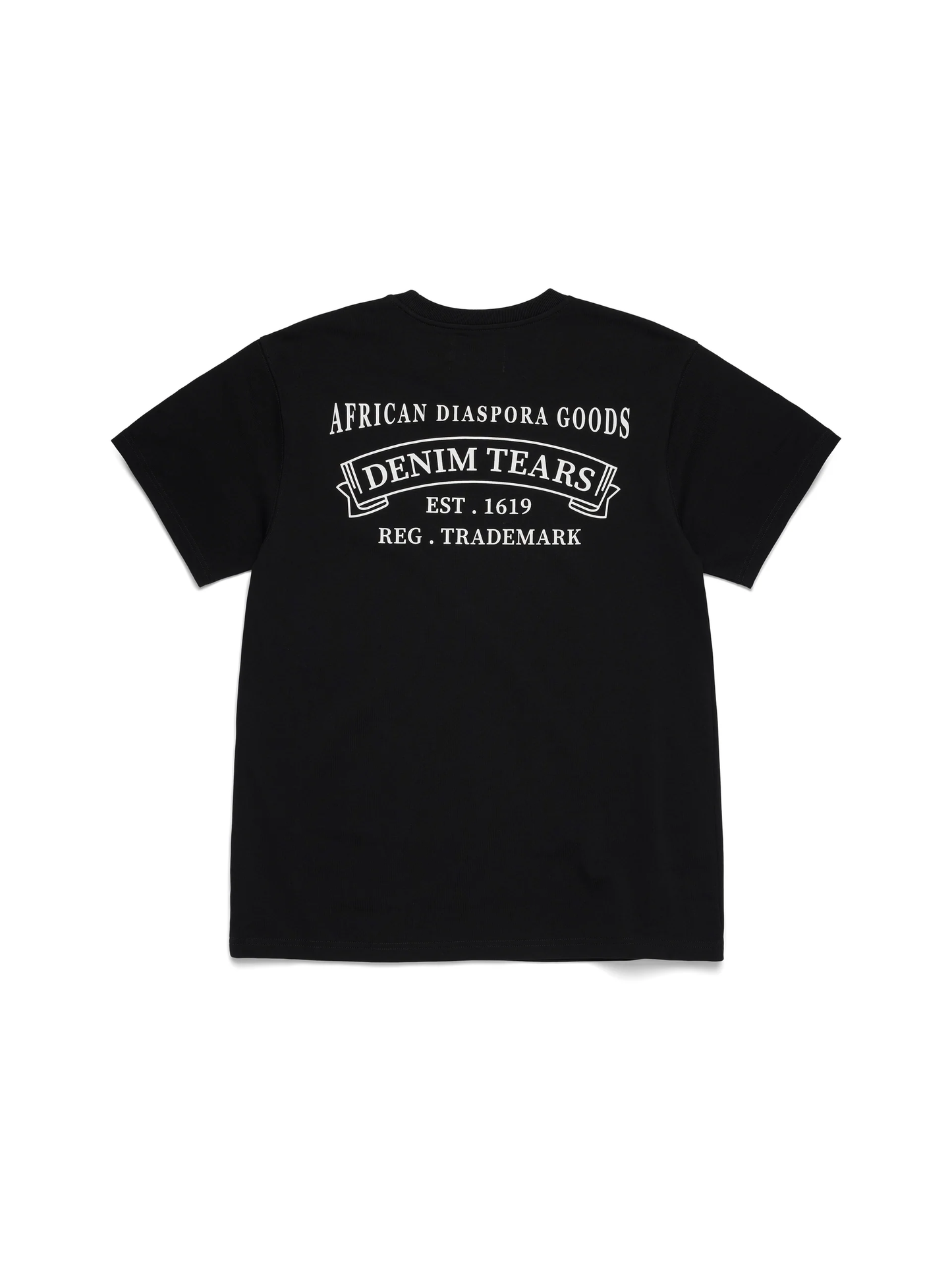 Denim Tears ADG Banner Tee Black