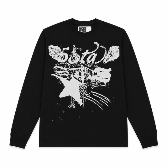 Sp5der Wings Longsleeve Black