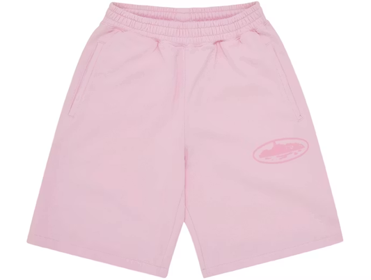 Corteiz Island Knockout Sweatshort Pink