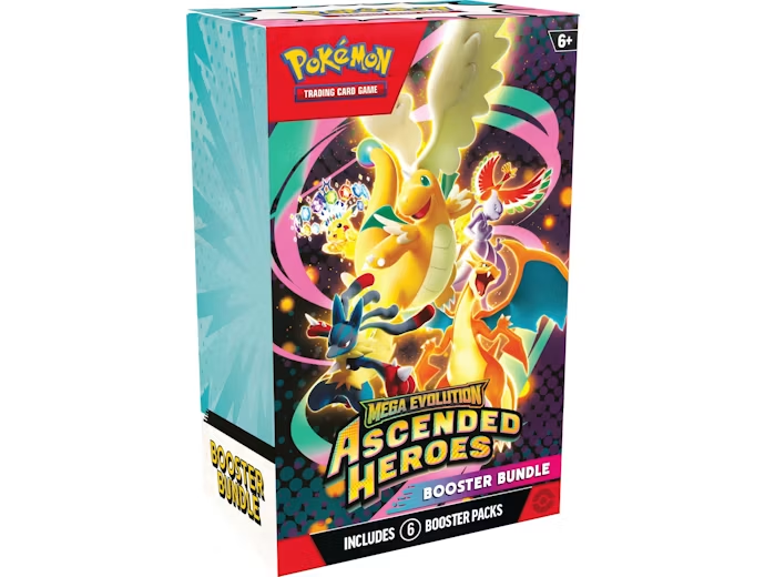 Pokémon TCG Mega Evolution Ascended Heroes Booster Bundle 🇬🇧