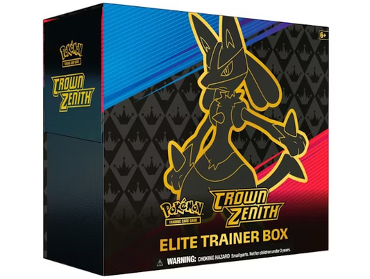 Pokémon TCG Sword & Shield Crown Zenith Elite Trainer Box 🇬🇧