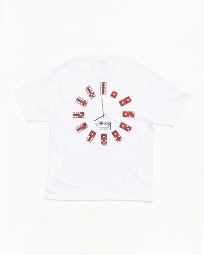 Stussy Dice Clock Tee White