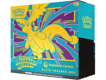 Pokémon TCG Mega Evolution Ascended Heroes Pokemon Center Elite Trainer Box 🇬🇧
