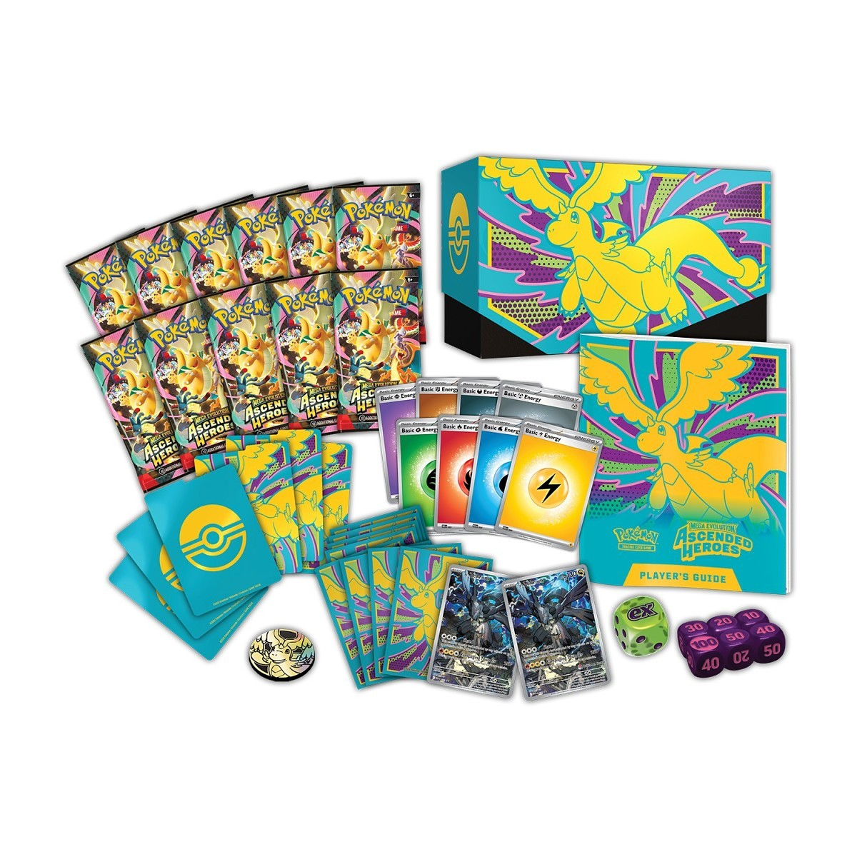 Pokémon TCG Mega Evolution Ascended Heroes Pokemon Center Elite Trainer Box 🇬🇧