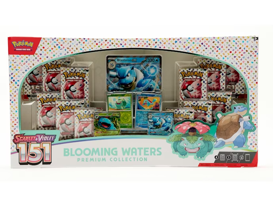 Pokémon TCG Scarlet & Violet 151 Blooming Waters Premium Collection Box 🇬🇧