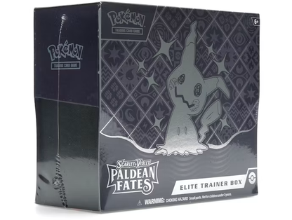 Pokémon TCG 2024 Scarlet & Violet Paldean Fates Elite Trainer Box 🇬🇧