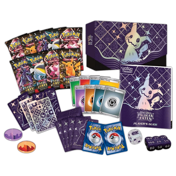 Pokémon TCG 2024 Scarlet & Violet Paldean Fates Elite Trainer Box 🇬🇧