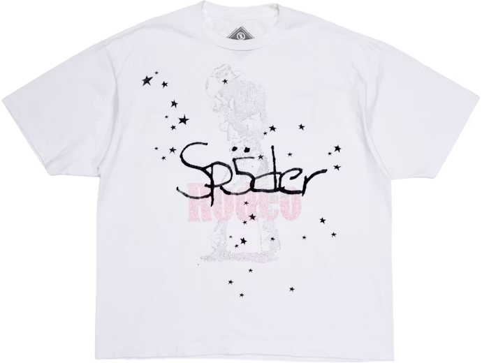 Travis Scott Cactus Jack x Sp5der Days Before Rodeo II Tee White