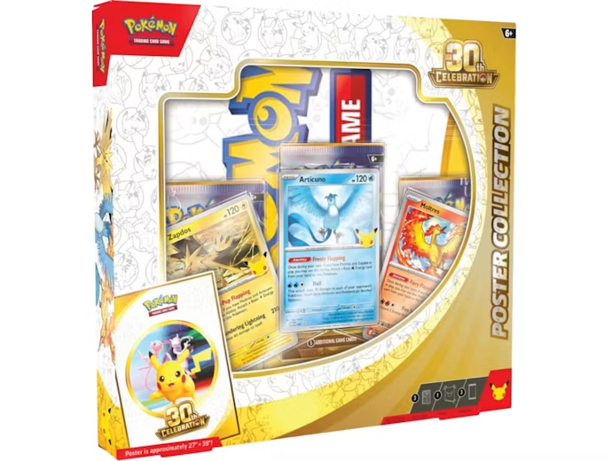 Pokémon TCG 2026 Mega Evolution 30th Celebration Poster Collection 🇪🇸