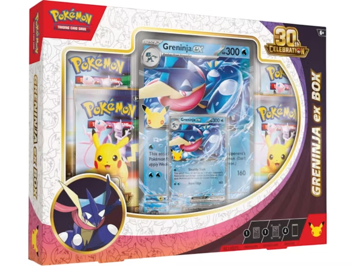 Pokémon TCG 2026 Mega Evolution 30th Celebration Greninja Ex Box 🇪🇸