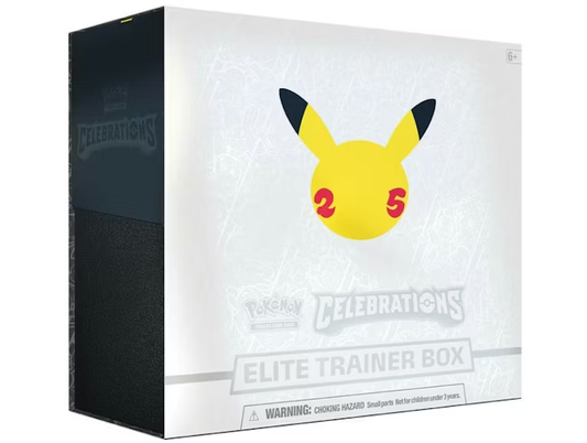 Pokémon TCG 2021 Sword & Shield 25th Anniversary Celebrations Elite Trainer Box 🇬🇧
