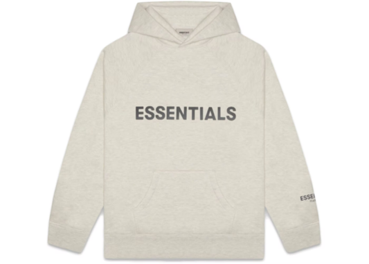 Fear of God Essentials Pullover Hoodie Light Oatmeal