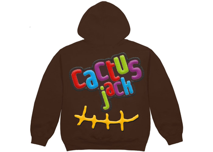 Cactus Jack x McDonald's Smile Hoodie Brown