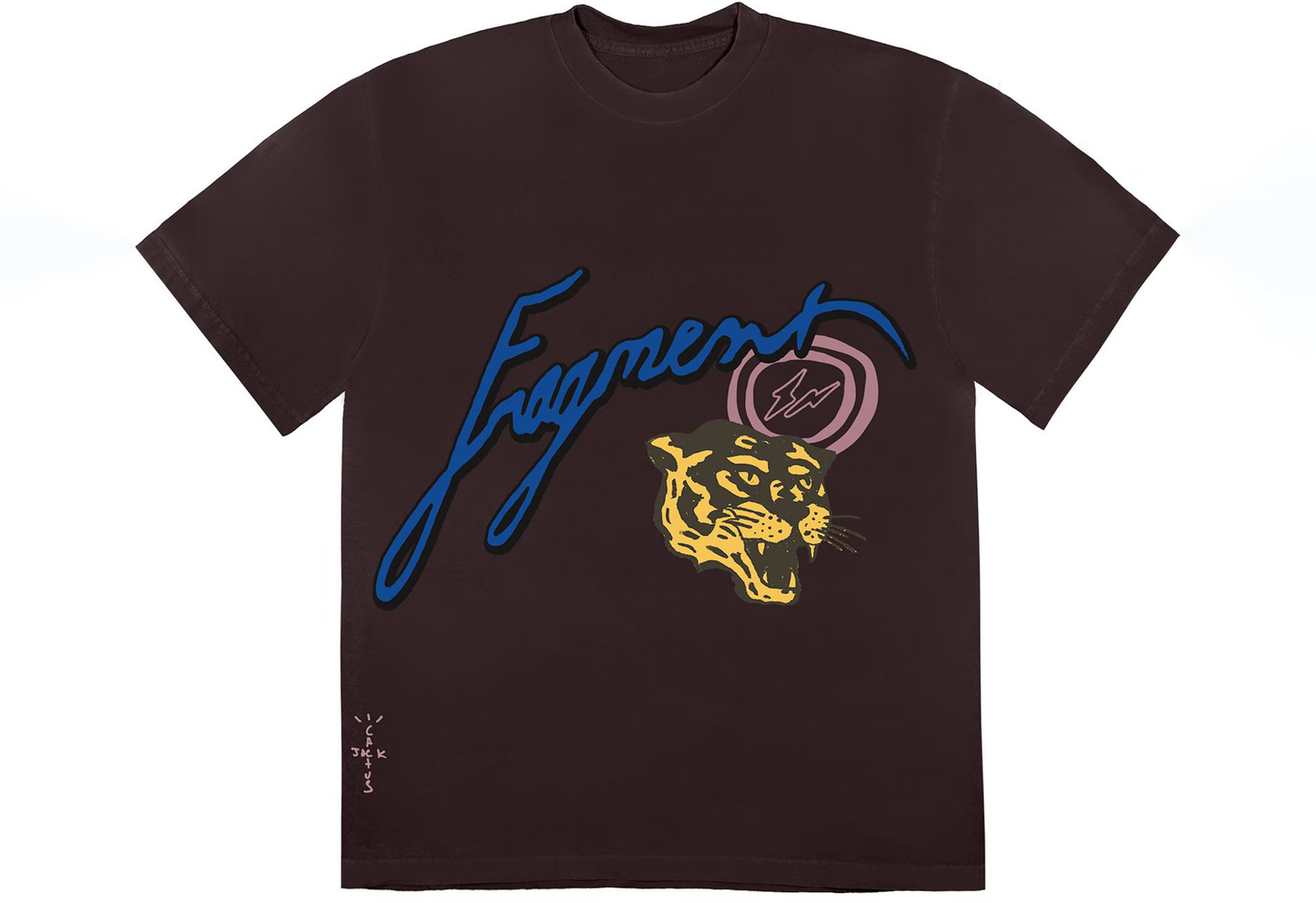 Travis Scott Cactus Jack For Fragment Icons Tee Brown